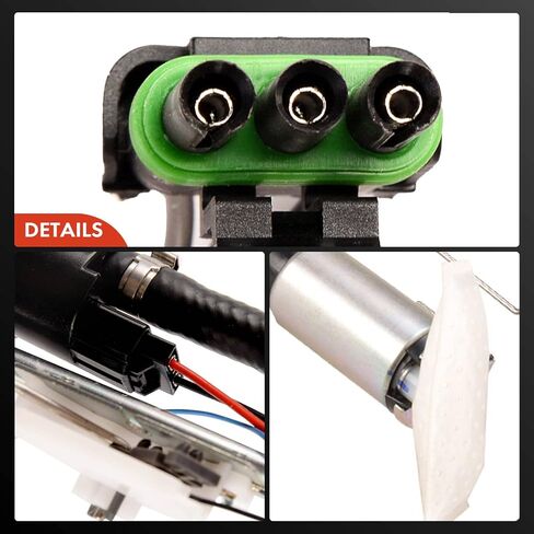A-Premium Electric Fuel Pump Assembly with Sending Unit Compatible with Chevrolet Chevy GMC C1500 C2500 K1500 K2500 Suburban, 1996-1997, V8 5.7L 7.4L, Replace# 19179429 in Saudi Arabia