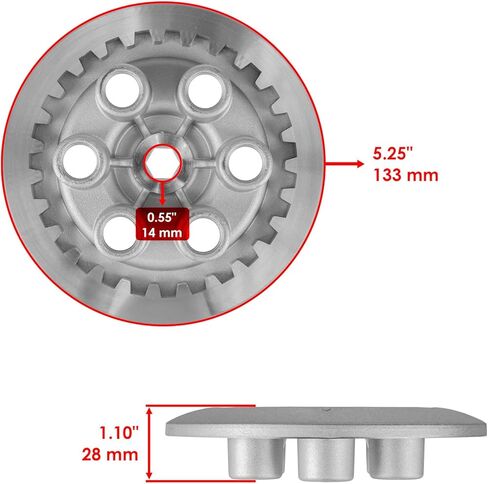أجزاء ATV UTV للوحة ضغط القابض تناسب ياماها 29L-16351-00-00 لوحة ضغط القابض Model-VN51-ZT10010 in Saudi Arabia