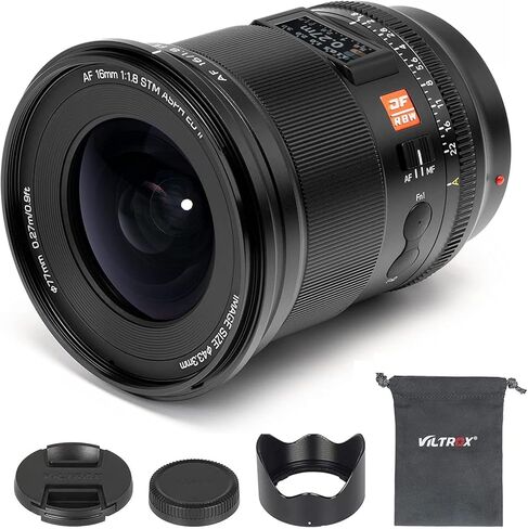 VILTROX EF-M 33mm f/1.4 F1.4 EOS M-Mount Autofocus APS-C Prime Lens Dual Aperture for Canon M-Mount M10 M100 M200 M3 M5 M50 M50II M6 M6II in Saudi Arabia