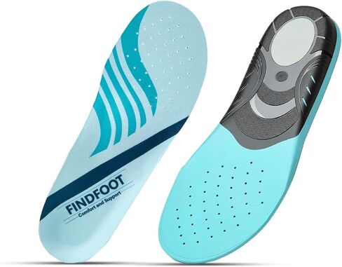 Orthopedic Arch Support Shoe Insoles for Foot Comfort (Blue, 14) in Saudi Arabia