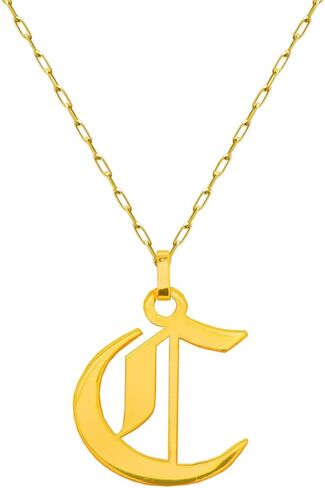 قلادة ساحرة من الذهب الأصلي باللغة الإنجليزية القديمة عيار 14 ك in Kuwait