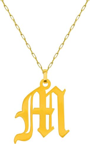 قلادة ساحرة من الذهب الأصلي باللغة الإنجليزية القديمة عيار 14 ك in Kuwait