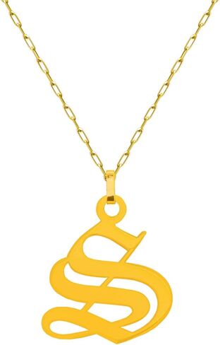 قلادة ساحرة من الذهب الأصلي باللغة الإنجليزية القديمة عيار 14 ك in Kuwait