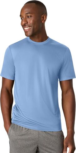 Hanes Men's Sport Quick-Dry T-Shirt 4-Pack, Moisture-Wicking, Sun Protection Performance Shirts in Saudi Arabia