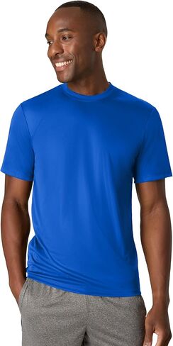 Hanes Men's Sport Quick-Dry T-Shirt 4-Pack, Moisture-Wicking, Sun Protection Performance Shirts in Saudi Arabia