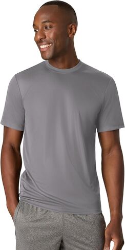 Hanes Men's Sport Quick-Dry T-Shirt 4-Pack, Moisture-Wicking, Sun Protection Performance Shirts in Saudi Arabia