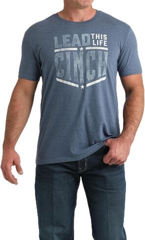 Cinch Men's Crew Neck Graphic Tee in Saudi Arabia