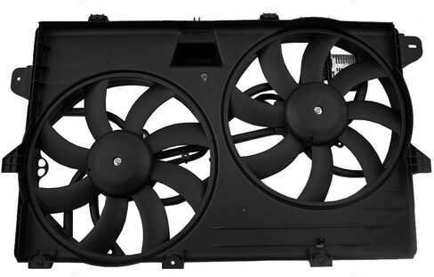 Brock Replacement Dual Cooling Fan Motor Assembly Compatible with 2007-2014 Edge 2007-2015 MKX CT4Z8C607B in Saudi Arabia