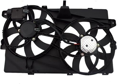 Brock Replacement Dual Cooling Fan Motor Assembly Compatible with 2007-2014 Edge 2007-2015 MKX CT4Z8C607B in Saudi Arabia
