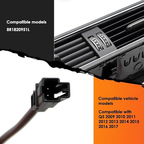 8R1820951L Car Front AC Vent Grille Outlet Panel Compatible with Q5 2009-2017 Dashboard Vent 8R1820951GWVF in Saudi Arabia