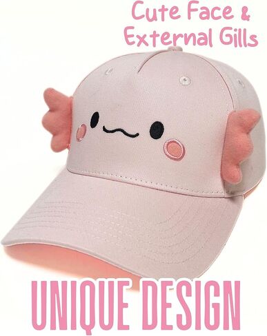 InnoBeta Axolotl Gifts Stuff Hat for Women, Teens, Adjustable Cap for Axolotls Lover for Birthday, Christmas Pink in Saudi Arabia