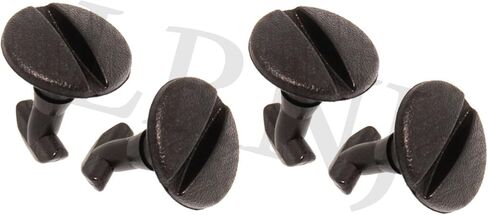 BRITPART REAR BUMPER TOW EYE COVER FASTENER CLIP X4 COMPATIBLE WITH LAND ROVER LR3 / DISCOVERY 3 LR2 LR4 PART # DYR500010 in Saudi Arabia