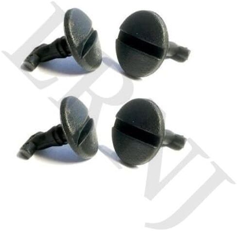 BRITPART REAR BUMPER TOW EYE COVER FASTENER CLIP X4 COMPATIBLE WITH LAND ROVER LR3 / DISCOVERY 3 LR2 LR4 PART # DYR500010 in Saudi Arabia