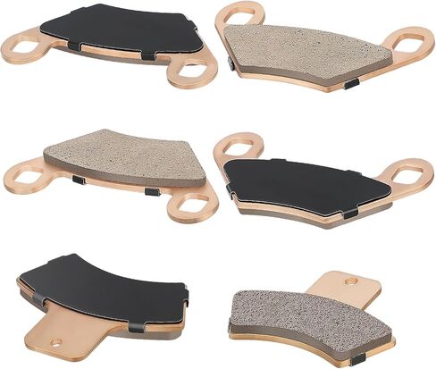 Front & Rear Sintered Brake Pads Compatible With Polaris Sportsman Magnum Trail Blazer Trail Boss Xplorer Xpedition Scrambler 500 425 400 335 330 325 250 in Kuwait