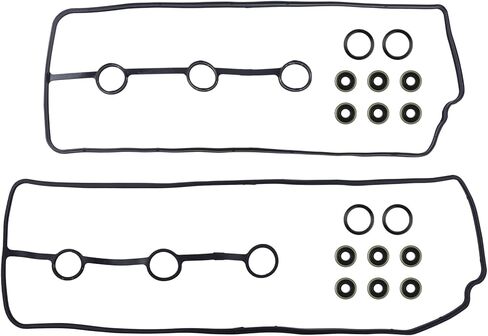 2 Pcs Valve Cover Gasket Set Compatible with Toyota Vehicle Tacoma 4Runner FJ Cruiser Tundra 4.0L V6, Replaces# VS50634R, VS50484, 11213AD010, 11214AD010 in Saudi Arabia