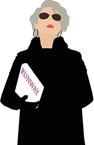 Miranda Priestly- The Devil Wears Prada Sticker Decal Window Bumper Sticker Vinyl 5" in Kuwait