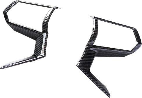 for Mitsubishi Outlander Accessories Steering Wheel Trim Interior Decaration for Mitsubishi Outlander 2022 2023 2024 2025(carbon fiber) in Kuwait