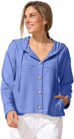 سترة بغطاء رأس Escape by Habitat للسيدات من Modal Spandex Cruising - 26838 in Kuwait