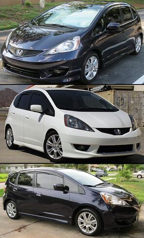 كوزتوم ضبط JDM ثلاثي الأبعاد نمط متموج مشبك مدخن على حاجب النافذة وواقي المطر مع زخرفة سوداء متوافقة مع هوندا 2009-2014 تناسب جميع الموديلات in Saudi Arabia