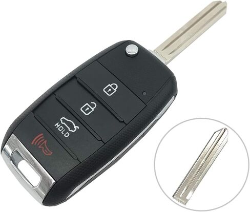 4 Buttons Replacement Key Fob Cover Case fit for Kia Optima Sorento Sportage Rio Soul Forte Carens Picanto Sorento Keyless Entry Key Fob Shell in Saudi Arabia