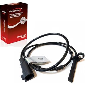 ABS Wheel Speed Sensor 1Pc: Front Right Compatible with Chevrolet 2010-2017 Equinox L4 2.4L V6 3.6L V6 3.0L, GMC 2010-2017 Terrain L4 2.4L V6 3.6L V6 3.0L in Kuwait