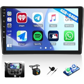 2G+32G Android 13 Car Radio Stereo for Ford Escape 2001-2007 with Wireless CarPlay Android Auto 9" Touch Screen Radio with GPS Navigation WiFi Bluetooth FM RDS HD Backup Camera Head Unit in Saudi Arabia