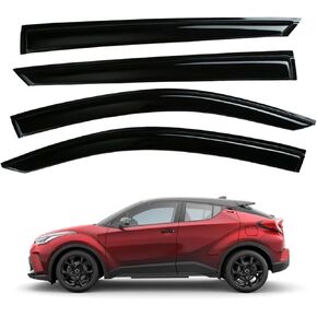 AGAATI for Toyota C-HR CHR 2018 2019 2020 2021 2022 Side Window Visors Wind Deflectors, 4pcs Front Rear Windshield Rain Guards Vent Shade Waterproof Durable Trim Car Accessories in Kuwait