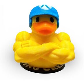 مكبر الصوت فليكس عيد الميلاد زخرفة ثلاثية الأبعاد مطبوعة بطة العضلات للوحة القيادة الجيب - هدية عيد الميلاد للأصدقاء والعائلة - زخرفة سيارة مضحكة - ديكور مكتب مضحك in Kuwait