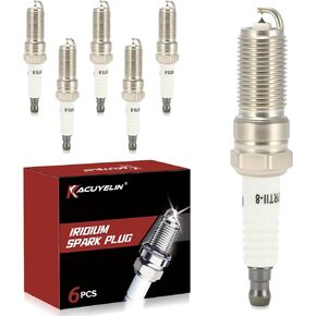 Double Iridium Spark Plugs Set of 6 Compatible with 2011-2020 Ford F150 3.5 V6 Expedition Explorer Flex Taurus Transit-150 250 & Lincoln MKS MKT Navigator 11 12 13 14 15 16 17 18 19 20#94374 LTR6IX in Kuwait
