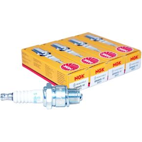 OVERSTOCKDIRECT NGK 4551 Nickel Spark Plugs BR9HS10 Compatible with Yamaha 130 HP Outboard Marine Engines - 130 V4 04-88, L130 V4 01-89 and S130 V4 99-88 (4 Pack) in Kuwait