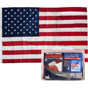 Valley Forge Flag US4PN American Flag, 4'x6', Red,White,Blue in Saudi Arabia