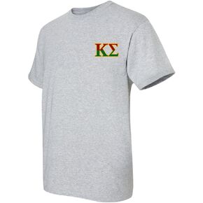 VictoryStore Apparel - Kappa Sigma, Crest and Greek Letter Standard T-Shirt in Kuwait