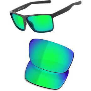 عدسات OSharp البديلة لنظارات Costa Del Mar Rincon 06S9018 الشمسية - مستقطبة عالية الدقة، عاكسة، حماية من الأشعة فوق البنفسجية وملائمة تمامًا in Kuwait