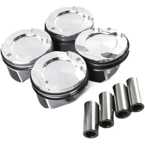 4 قطعة حلقات المكبس Φ84mm CR 10 1 لـ N20B20A N20B20B 2 0T استبدال المحرك متوافق مع F30 F10 328i 428i 528i X3 in Kuwait