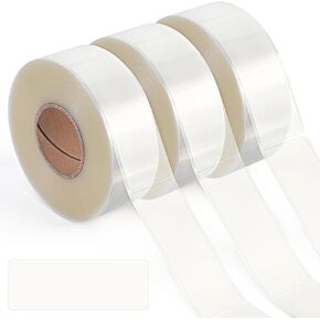 1800 قطعة من واقي الملصقات الشفاف، ملصقات مقاومة للماء، واقي ملصق مستطيل شفاف ذاتي اللصق، ملصقات شفافة لحماية الرموز الشريطية والأرقام والملصقات، 3.15 × 1.18 بوصة in Kuwait