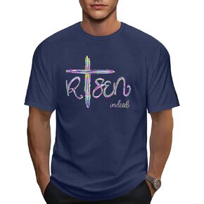 Mens Easter Shirt Easter Button Down Tshirt Bunny Graphic Short Sleeve Blouse Hawaiian Gift Tees in Kuwait