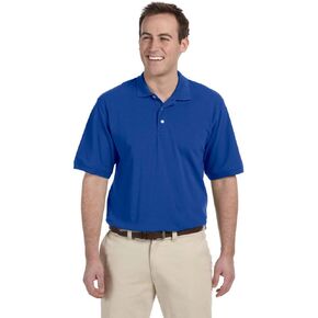 Harriton Men's 5.6 oz. Easy Blend Polo (M265) TRUE ROYAL in Kuwait