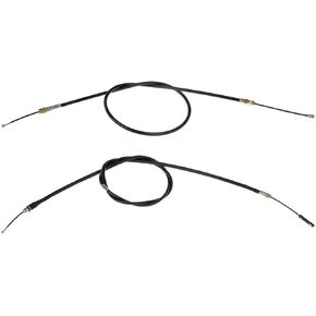 Rear Left and Right Parking Brake Cable for Dodge Ram 2500 5.2L 1995 1996 for Dodge Ram 2500 5.9L 1995-1999 for Dodge Ram 2500 8.0L 1995-1999#Replace 52010021, 52009105 Emergency Brake Cable in Kuwait