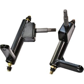 مجموعة مفاصل التوجيه المغزلية شديدة التحمل من JNDO (يسار ويمين) لـ Coleman KT196، KT194، CK196-T مفاصل كروية 26 مم، هيكل من الفولاذ المقوى يناسب 196cc Go-Karts و4-Wheeler Quads in Kuwait