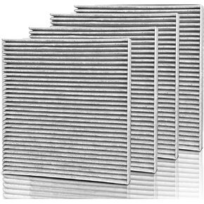 4 قطع فلتر هواء المقصورة لشاحنات Freightliner M2 106 112، 108SD 122SD 114SD نماذج مختارة، فلتر هواء المقصورة لشاحنة ستيرلنج يستبدل 36000006، AF26427، PA5359، 49082، PA10188، ABP N10g in Kuwait