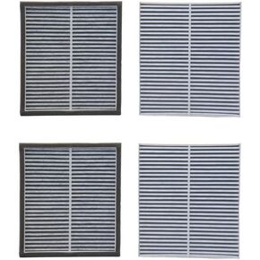 AF55839 (set of 4) cabin air filter with Activated Carbon Compatible with Kenworth T-680 T-880 Peterbilt 567 579 Replace X1987001 PA30093 PA4405 CAF1815P PA30093 AF55839 in Kuwait