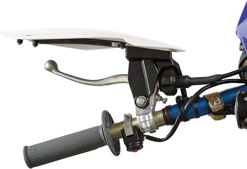 Polisport MX Flow Handguard for Motocross Motorcycles–for Husqvarna TE/FE(14-17), TC/FC(14-23), GasGas MC/MCF 21(21-23), Sherco SE/SEF(17-26), KTM SX/EXC(14-23) Dirt Bikes – Orange/White in Kuwait