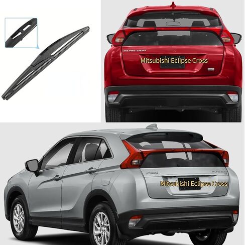 Rear Back Windshield Wiper Blade for Mitsubishi Outlander Sport 2021-2024 Eclipse Cross 2018 2019 2020 OEM Fit for ES LE SE SEL SP GT S trims Rear Wiper Blade Replacement All-Weather Coated Rubber in Kuwait