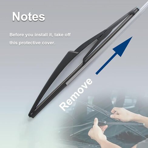 AUCERAMIC Rear Windsheild Back Wiper Arm and Blade Set Fit for Nissan Rogue 2008-2013 Nissan Juke 2011-2016 MERCEDES ML320 2007-2009 MERCEDES ML350 2006-2014 MERCEDES ML450 2010-2011 28780JM00A in Saudi Arabia