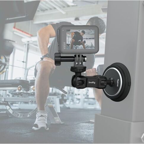 SMALLRIG Triple Magnetic Camera Mount for Gopro, Car Camera Mount Outside for Action Cameras, with Anti Deflection Pin Ball Head 4468 in Saudi Arabia