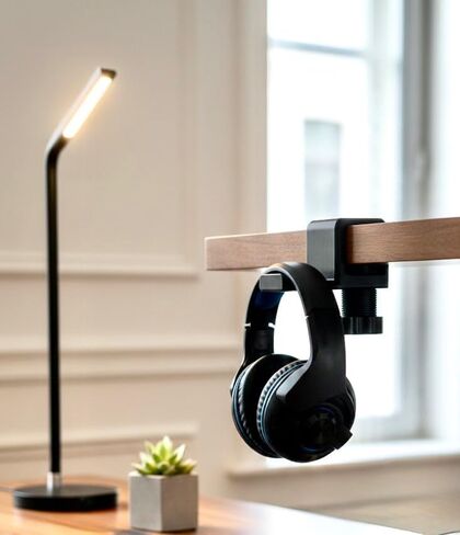3D Printed Headphone Stand – Desk Headset Holder in Saudi Arabia