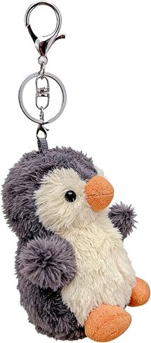 سلسلة مفاتيح بطريق لطيفة لحقيبة الظهر، ملحقات سلسلة مفاتيح ساحرة لحقيبة البطريق مقاس 11.43 سم للنساء in Kuwait