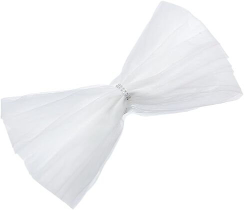 MAYJOYDIY Women's Tulle Wedding Bridal Shawl Lace Wraps Bolero Jackets Shawls Shoulders for Formal Party Evening Cape Wrap in Saudi Arabia