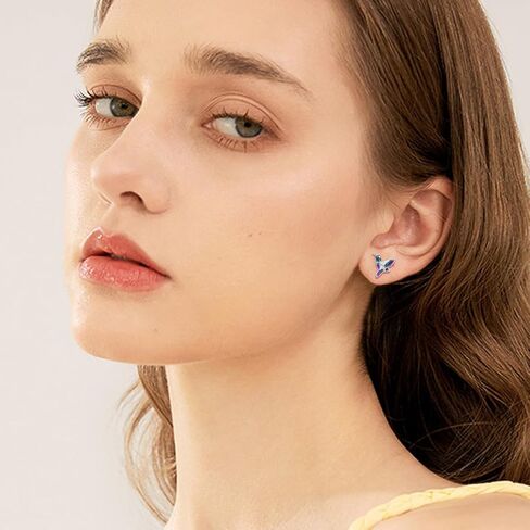 GULICX Hummingbird Gifts for Women, Hummingbird Earrings Jewelry Decor, Christmas Birthday Gifts for Her Women Girls Friends with Card in Kuwait