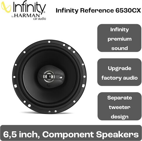Infinity REF-6530CX Reference 6.5 Inch Two-Way Component System with Crossovers in Kuwait